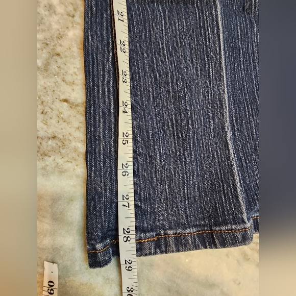 JMS Just My Size 16W Rinse Jeans Stretch Straight Leg Mid Rise - Picture 7 of 8